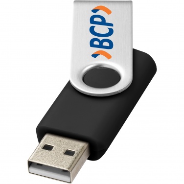 Logo trade mainoslahja ja liikelahja tuotekuva: Rotate-basic-USB-muistitikku, 2 Gt