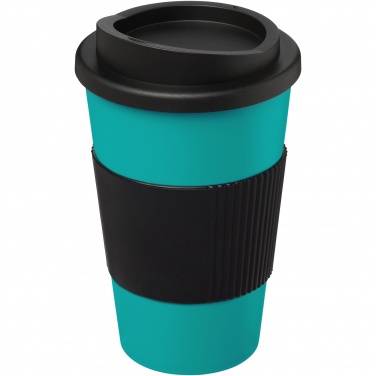 Logotrade liikelahja mainoslahja kuva: Americano® 350 ml eristetty muki oterenkaalla