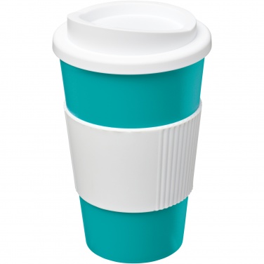 Logo trade liikelahja kuva: Americano® 350 ml eristetty muki oterenkaalla