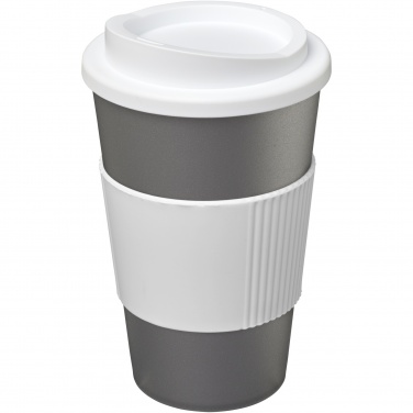 Logotrade mainoslahjat kuva: Americano® 350 ml eristetty muki oterenkaalla