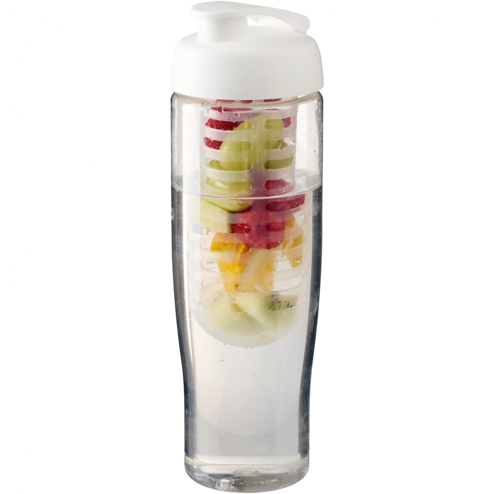 Logo trade mainoslahja ja liikelahja tuotekuva: H2O Active® Tempo 700 ml flip kansi urheilujuomapullo & uuttaja