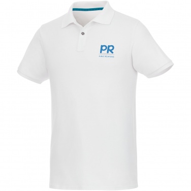 Logo trade mainostuote kuva: Beryl short sleeve men's organic recycled polo