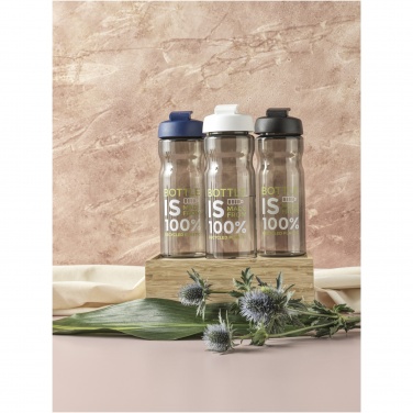 Logotrade mainoslahjat ja liikelahjat tuotekuva: H2O Active® Eco Base 650 ml -urheilujuomapullo läppäkannella