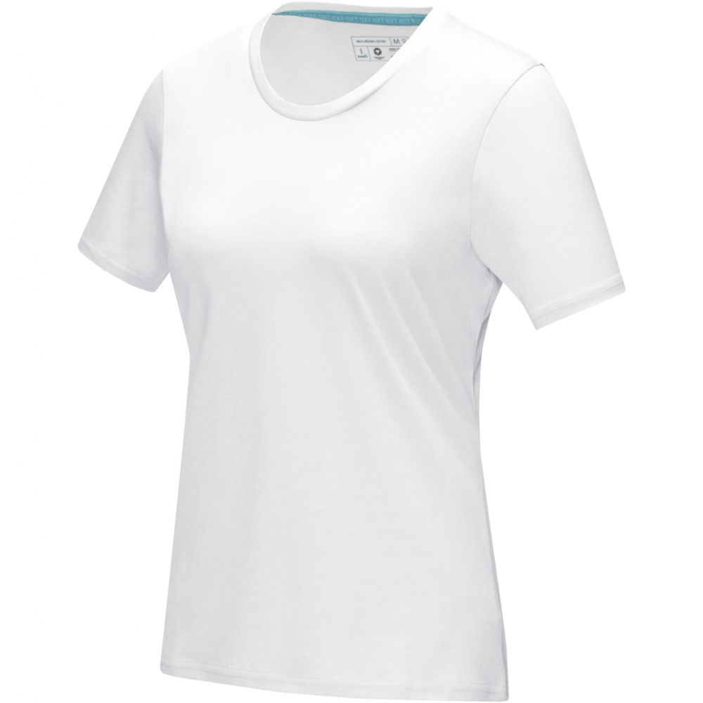 Logotrade mainoslahjat ja liikelahjat tuotekuva: Azurite short sleeve women’s organic t-shirt