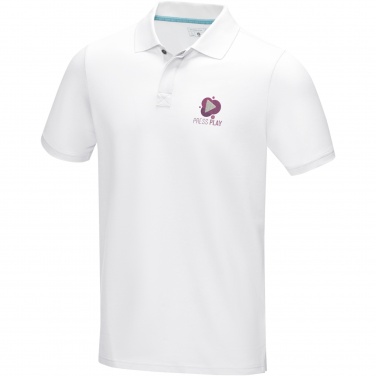 Logo trade mainoslahja kuva: Graphite short sleeve men’s organic polo