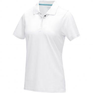 Logo trade mainoslahja kuva: Graphite short sleeve women’s organic polo