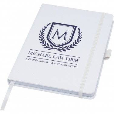 Logotrade liikelahja mainoslahja kuva: Honua A5-muistikirja kierrätyspaperista ja kierrätetyllä PET-kannella