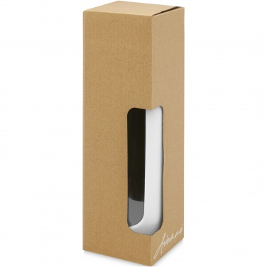 Logotrade mainostuote tuotekuva: Tidan 600 ml:n borosilikaattilasipullo silikonisuojalla