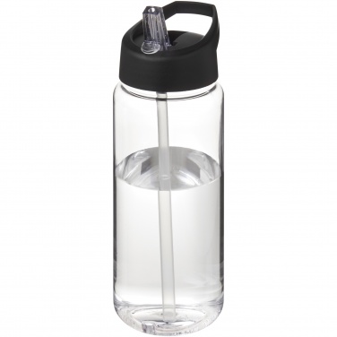 Logotrade mainoslahja ja liikelahja kuva: H2O Active® Octave Tritan™ 600 ml urheilujuomapullo nokallisella korkilla