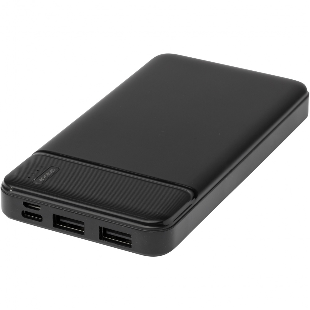 Logotrade mainoslahja tuotekuva: Loop 10 000 mAh:n varavirtalähde kierrätetystä muovista 