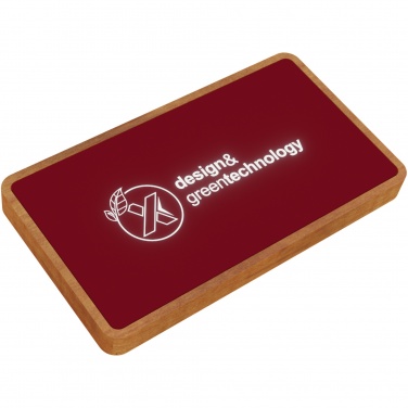 Logotrade mainostuote tuotekuva: SCX.design P36 5000 mAh:n valaistuva langaton varavirtalähde