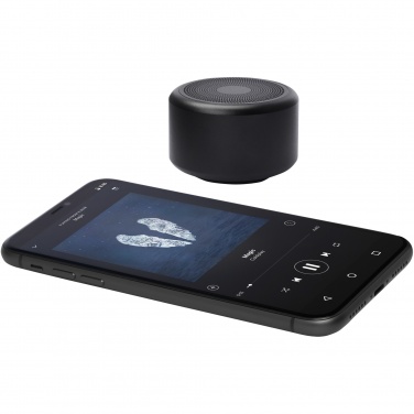 Logo trade mainoslahjat tuotekuva: Rise 3 W:n RCS-kierrätetystä alumiinista valmistettu Bluetooth®-minikaiutin 