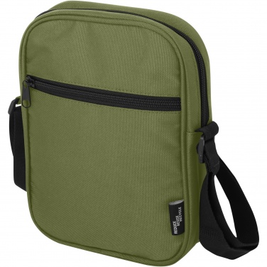 Logotrade liikelahja mainoslahja kuva: Byron GRS-kierrätetystä materiaalista valmistettu crossbody-laukku 2 l