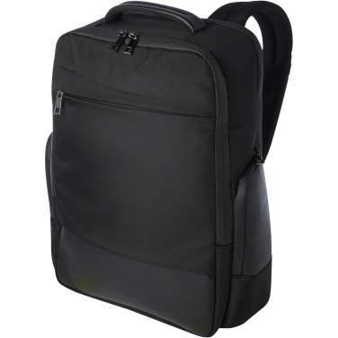 Logotrade liikelahja tuotekuva: Expedition Pro 15,6 tuuman GRS-kierrätetystä materiaalista valmistettu reppu kannettavalle 25 l
