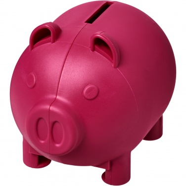 Logo trade mainoslahja kuva: Oink kierrätetystä muovista valmistettu säästöpossu