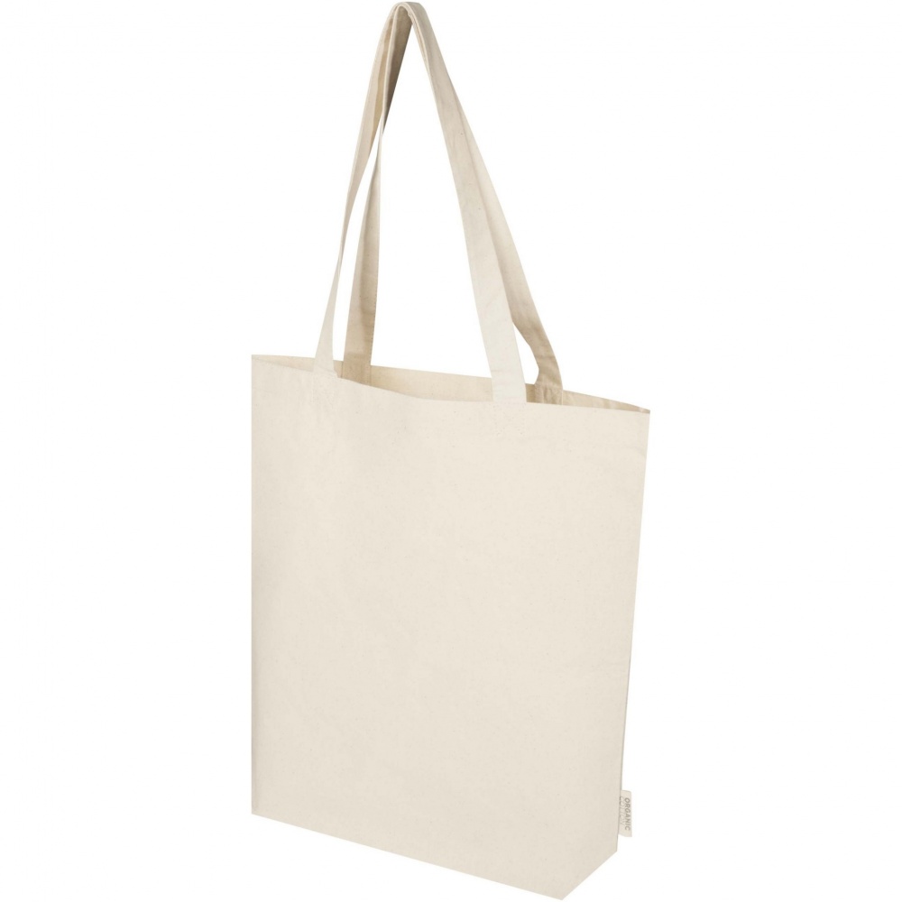 Logo trade liikelahja kuva: Orissa 180 g/m² organic wide bottom tote bag 11L