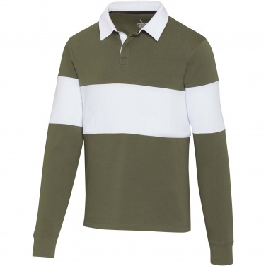 Logotrade mainoslahjat ja liikelahjat tuotekuva: Clyde unisex organic rugby polo sweatshirt