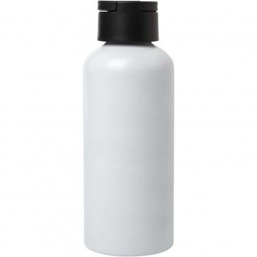 Logo trade mainostuote kuva: Trinity 600 ml:n RCS-sertifioidusta kierrätetystä alumiinista valmistettu vesipullo RPET-kannella