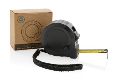 Logotrade mainoslahja ja liikelahja kuva: RCS 5M/19 mm mittanauha stop-painikkeella