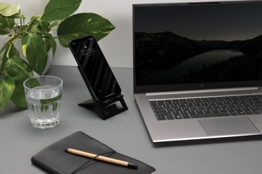 Logo trade liikelahja kuva: SnapStand RCS taitettava puhelinteline kierrätysmuovia