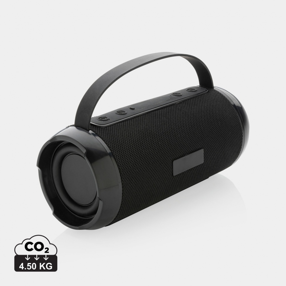Logo trade liikelahja mainoslahja tuotekuva: RCS Soundboom vedenkestävä 6W kaiutin kierrät. muovista