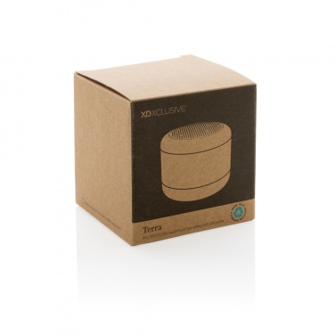 Logo trade mainoslahjat tuotekuva: Terra RCS 5W langaton kaiutin kierrätetystä alumiinista