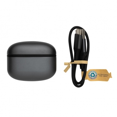 Logotrade liikelahjat mainoslahjat tuotekuva: Terra RCS langattomat korvanapit kierrätetystä alumiinista