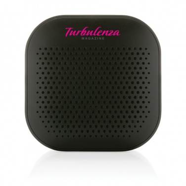 Logo trade liikelahja mainoslahja tuotekuva: Soundbox 3W kaiutin RCS kierrätetystä muovista