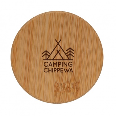 Logo trade liikelahjat tuotekuva: Borosilikaattilasinen lasi bambukannella 250 ml 2kpl