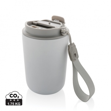 Logo trade mainostuotet tuotekuva: Cuppa RCS re-steel vakuumimuki kantolenkillä