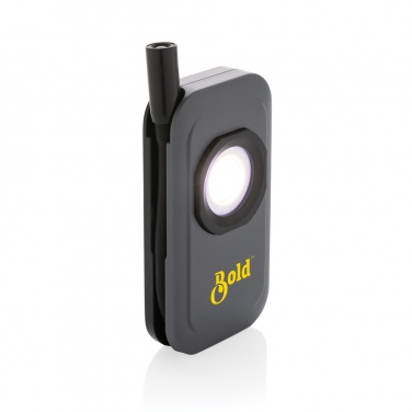 Logo trade mainostuotet tuotekuva: Gear X USB uudelleenladattava työvalo RCS muovista