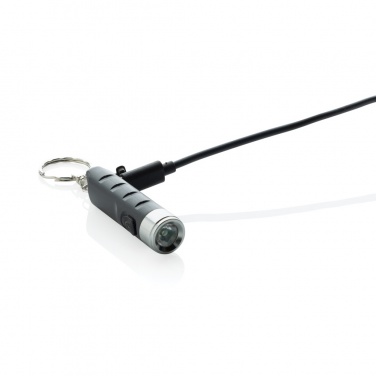 Logotrade mainoslahjat kuva: Globix RCS USB-ladattava avaimenperä taskulamppu