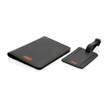 Logo trade mainostuote kuva: Swiss Peak GRS matkalahjasetti kierrätetystä PU:sta