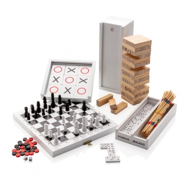 Logotrade mainostuote tuotekuva: Deluxe 3-in-1 lautapeli laatikossa