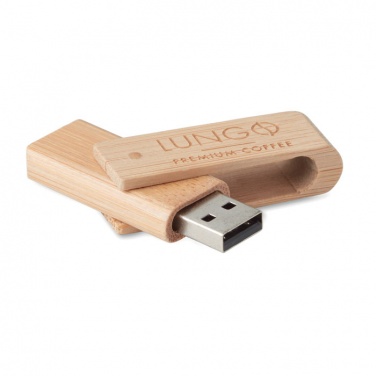 Logo trade mainoslahja ja liikelahja tuotekuva: Bambu USB 16GB