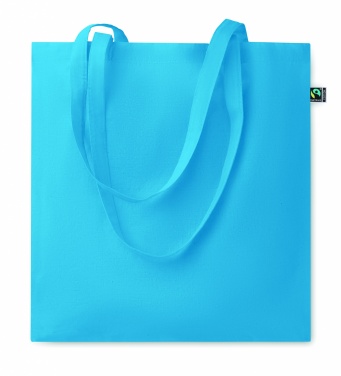 Logo trade liikelahja mainoslahja tuotekuva: Puuvillakassi Fairtrade 140g