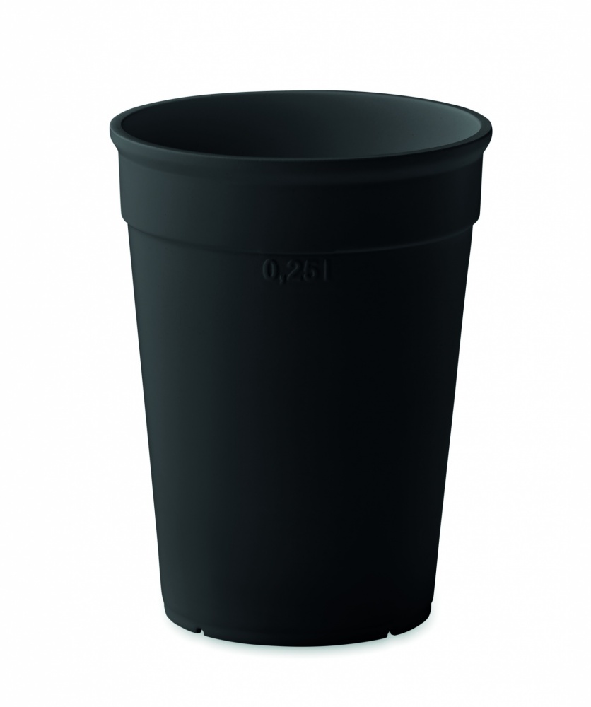 Logo trade mainoslahjat tuotekuva: Kierrätetty PP-muki, 250 ml