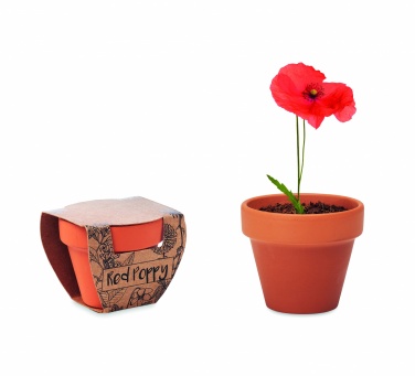 Logo trade liikelahja mainoslahja tuotekuva: Terracotta ruukku