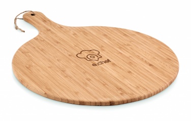 Logotrade mainoslahja tuotekuva: Bambu leikkuulauta 31cm SERVE