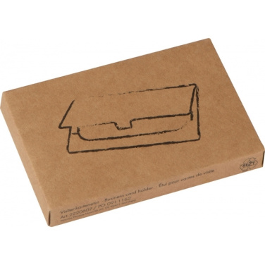 Logo trade liikelahjat tuotekuva: Metallinen käyntikorttiteline CORNWALL