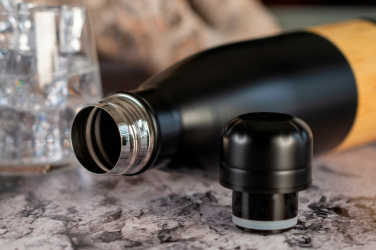 Logo trade mainoslahja ja liikelahja tuotekuva: Ruostumaton teräspullo KOBE 750 ml