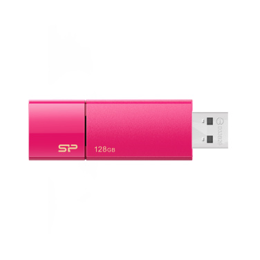 Logotrade mainoslahja ja liikelahja kuva: Pendrive Silicon Power 3.0 Blaze B05, pinkki