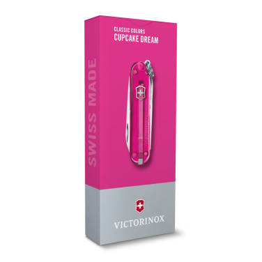 Logotrade liikelahjat mainoslahjat tuotekuva: Taskuveitsi Classic SD läpinäkyvä Victorinox