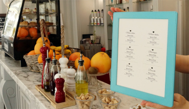 Logo trade liikelahja mainoslahja tuotekuva: Passe-partout menu 1088119