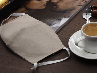 Logotrade mainostuotet kuva: VENUS PRO puuvillamaski HEPA-suodatintaskulla 1378165