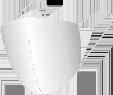 Logotrade mainoslahjat ja liikelahjat tuotekuva: VENUS puuvillamaski 1377165