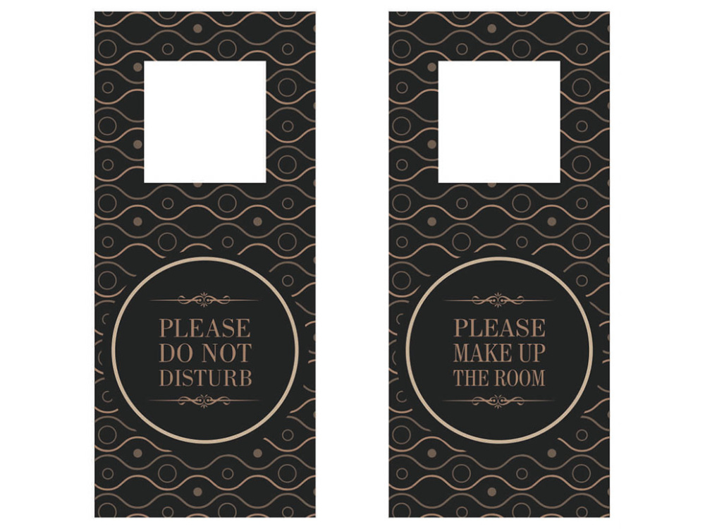 Logotrade mainostuotet kuva: Hotellin oviripustin 1110117