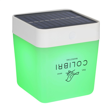 Logotrade mainostuote tuotekuva: Grundig Lumo Solar -pöytävalaisin