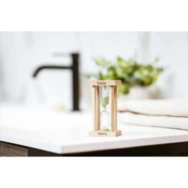 Logo trade liikelahja kuva: EcoShower tiimalasi