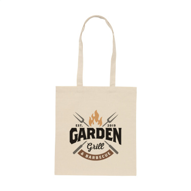Logo trade mainostuote kuva: ShoppyBag (180 g/m²) pitkäkahvainen puuvillakassi